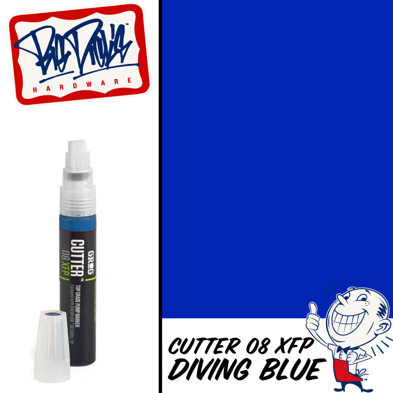 Grog Cutter - Diving Blue 8mm