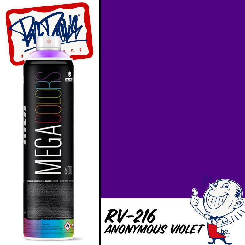 MTN Mega Spray Paint - Anonymous Violet RV-216