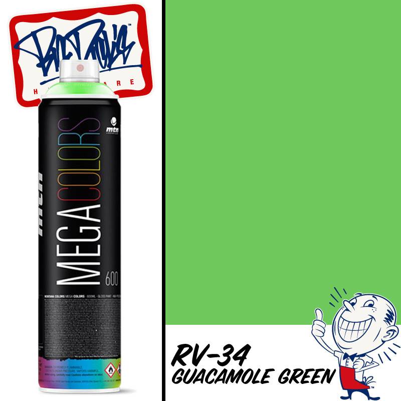 MTN Mega Spray Paint - Guacamole RV-34