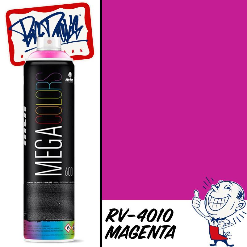 MTN Mega Spray Paint - Magenta RV-4010