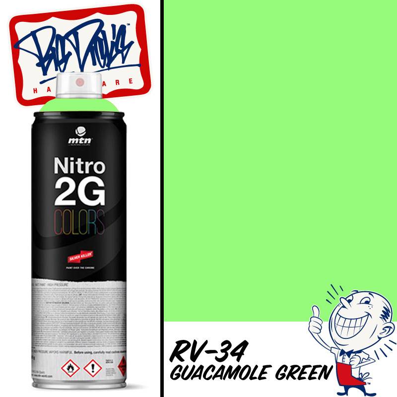 MTN Nitro 2G Spray Paint - Guacamole Green