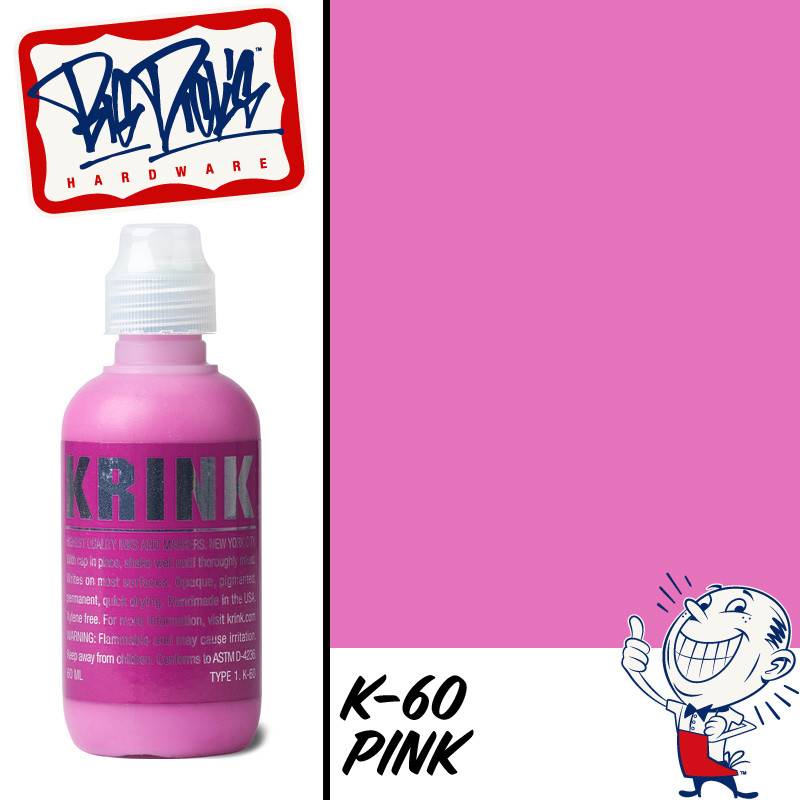 Krink K-60 Squeezable Paint Marker - Pink