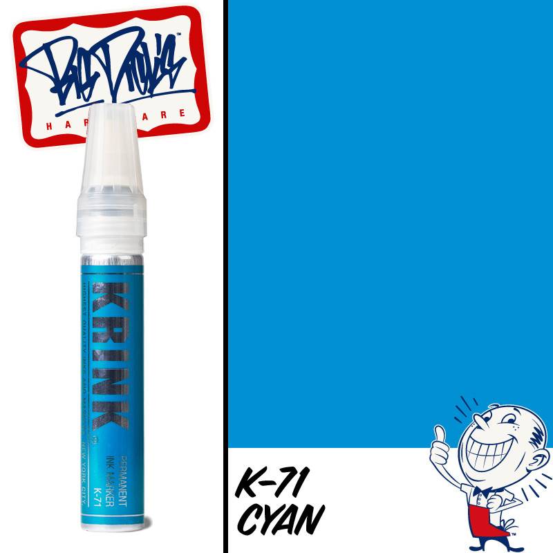 Krink K-71 Paint Marker - Cyan