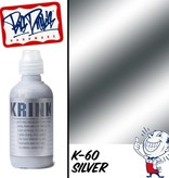 Krink K-60 Squeezable Paint Marker - Silver