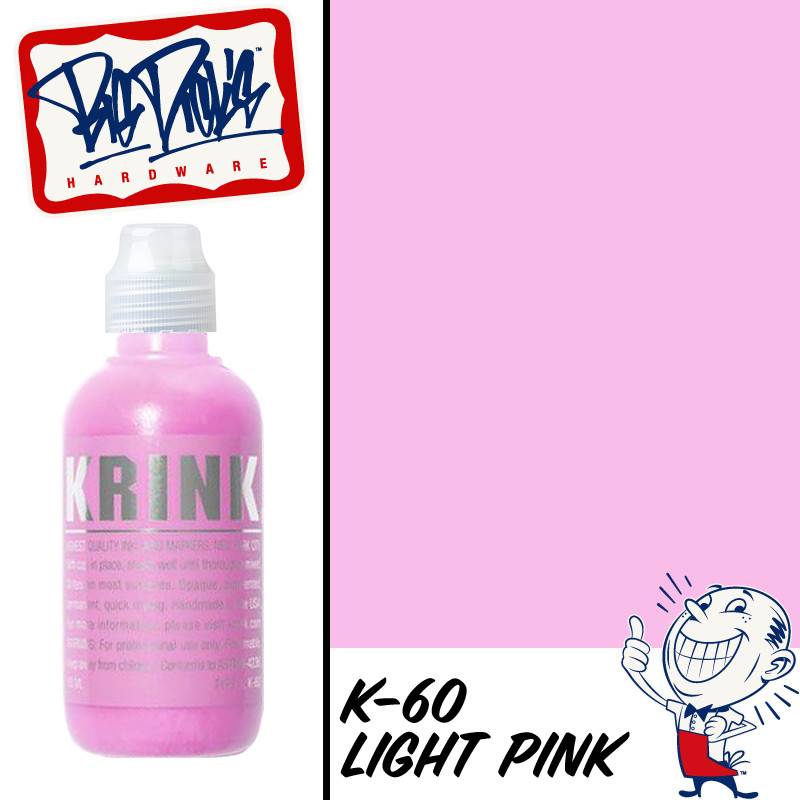 Krink K-60 Squeezable Paint Marker - Light Pink