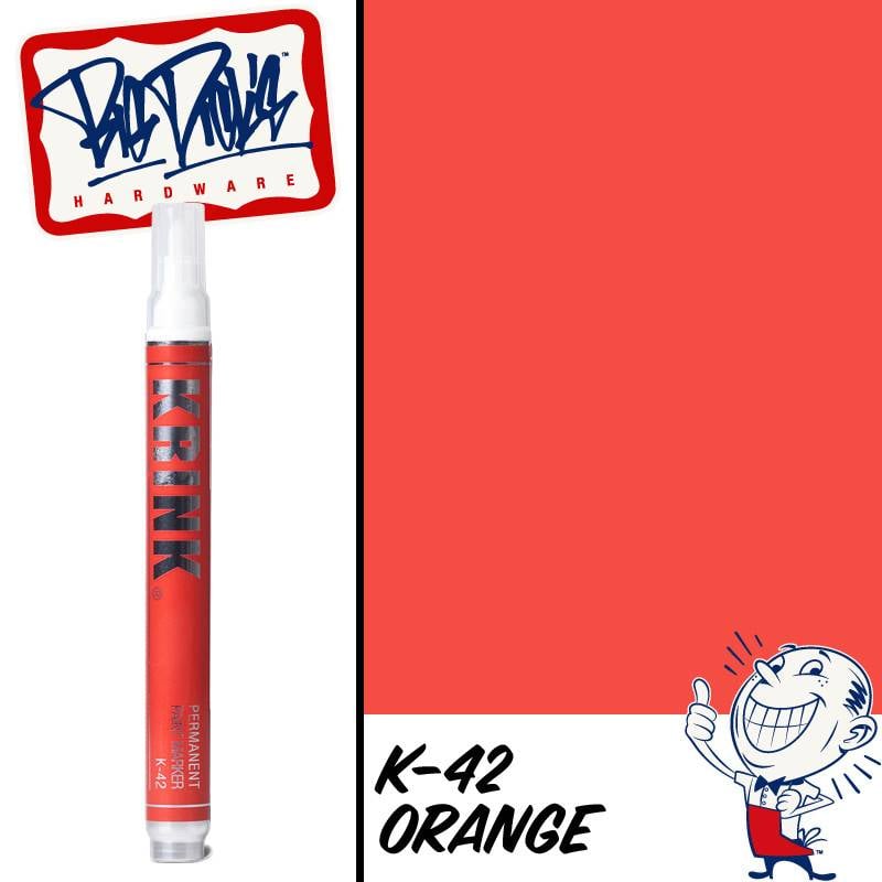 Krink - K-42 Opaque Permanent Paint Marker - Orange