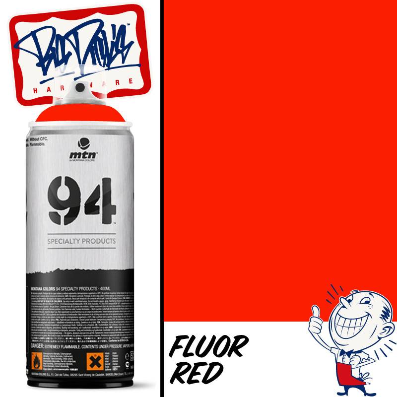 MTN 94 Spray Paint - Fluor Red