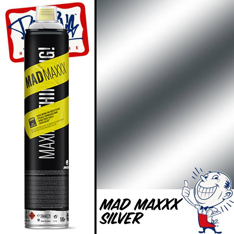 MTN Mad Maxxx Spray Paint - Silver