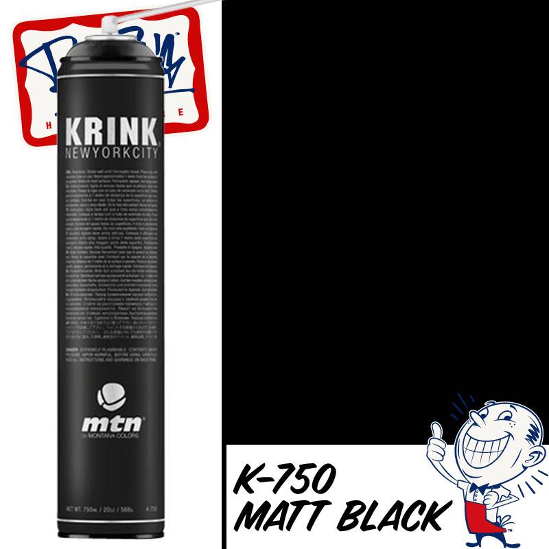 MTN Krink Spray Paint - Black