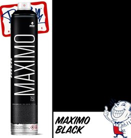 MTN Maximo Spray Paint - Black Noir R-9011