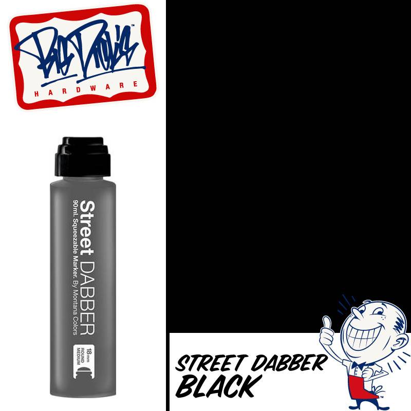 MTN Street Dabber - Black 90ml