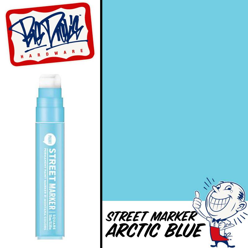 MTN Street Paint 15m Marker - Arctic Blue
