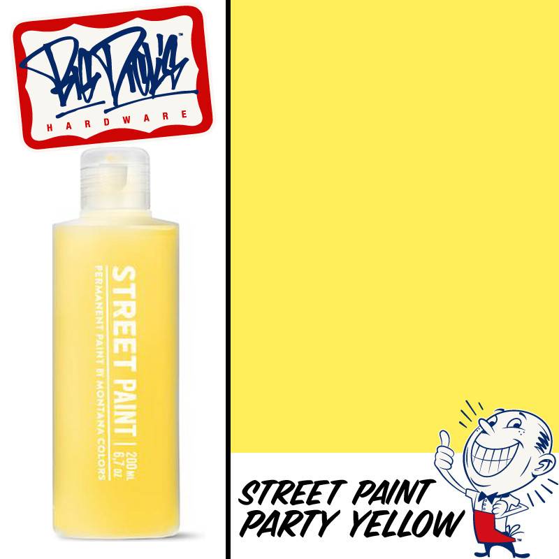 MTN Street Paint - Party Yellow 200ml