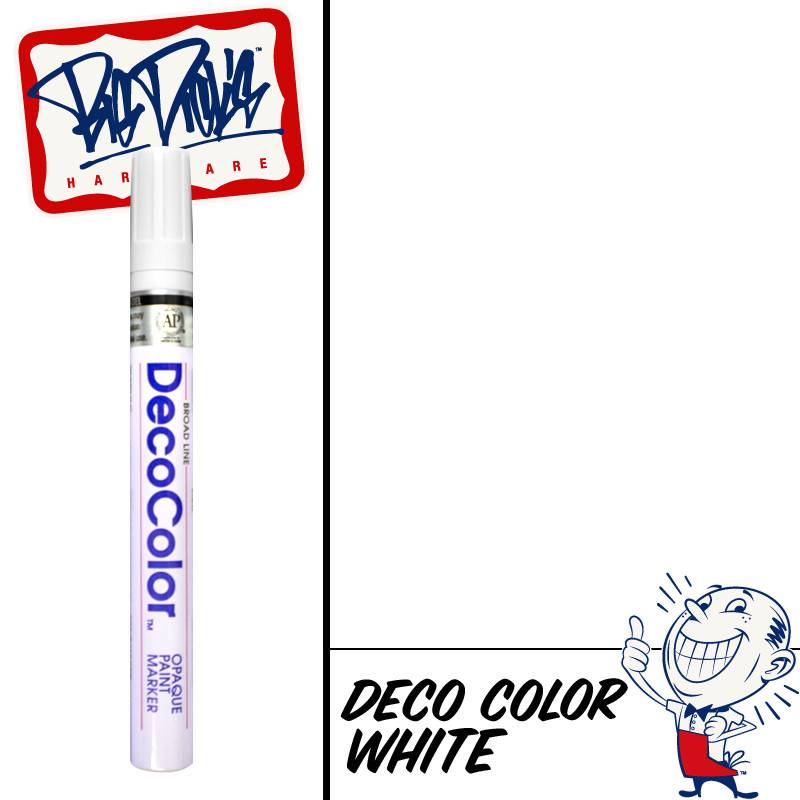 Deco Color Broad Marker - White