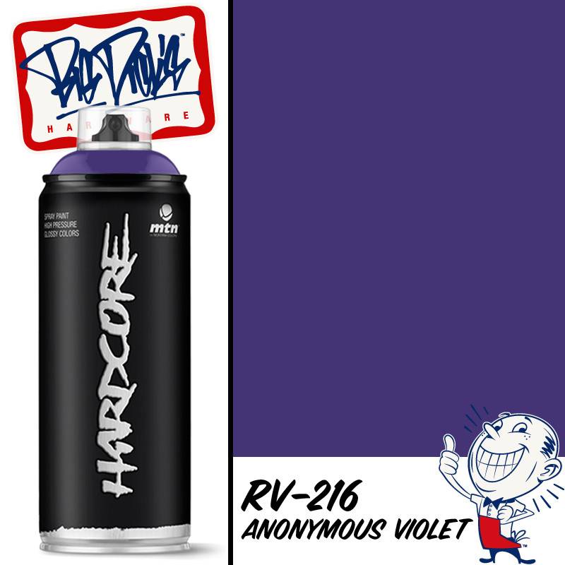 MTN Hardcore Spray Paint - Anonymous Violet RV-216