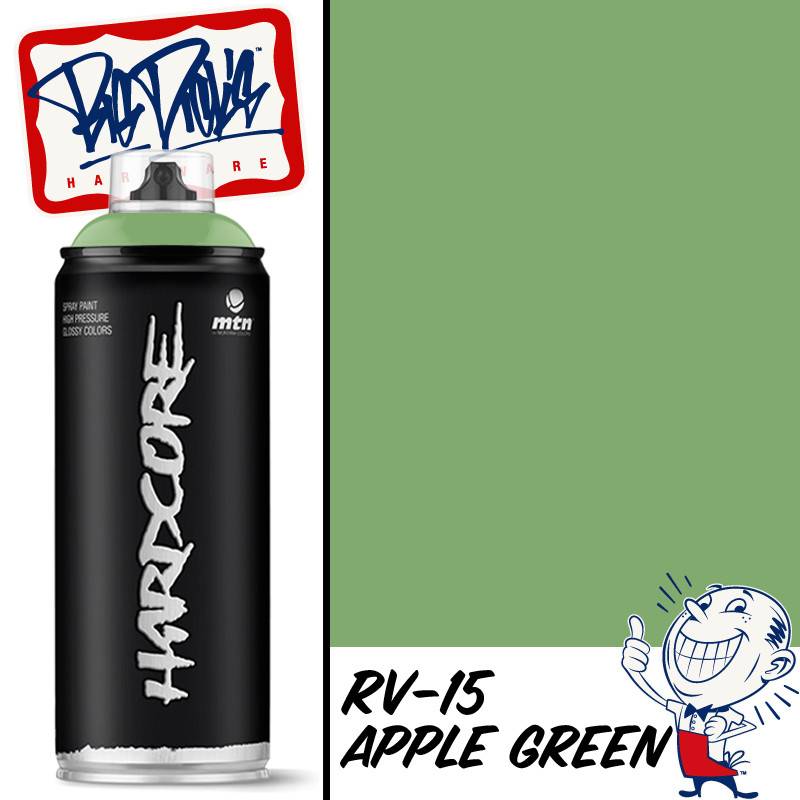 MTN Hardcore Spray Paint - Apple Green RV-15