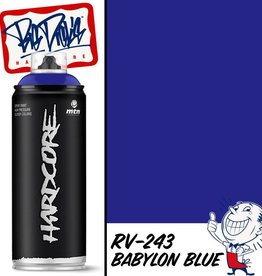 MTN Hardcore Spray Paint - Babylon Blue RV-243