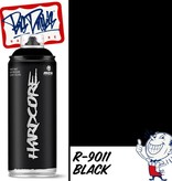 MTN Hardcore Spray Paint - Black R-9011