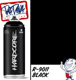 MTN Hardcore 2 Spray Paint - Black R-9011
