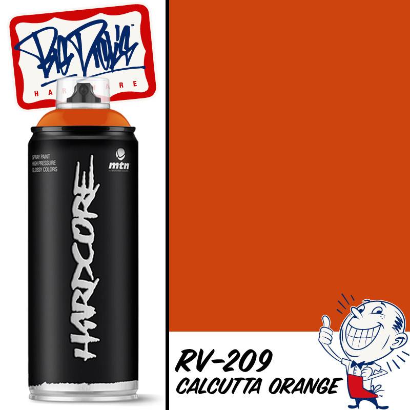 MTN Hardcore Spray Paint - Calcutta Orange RV-209
