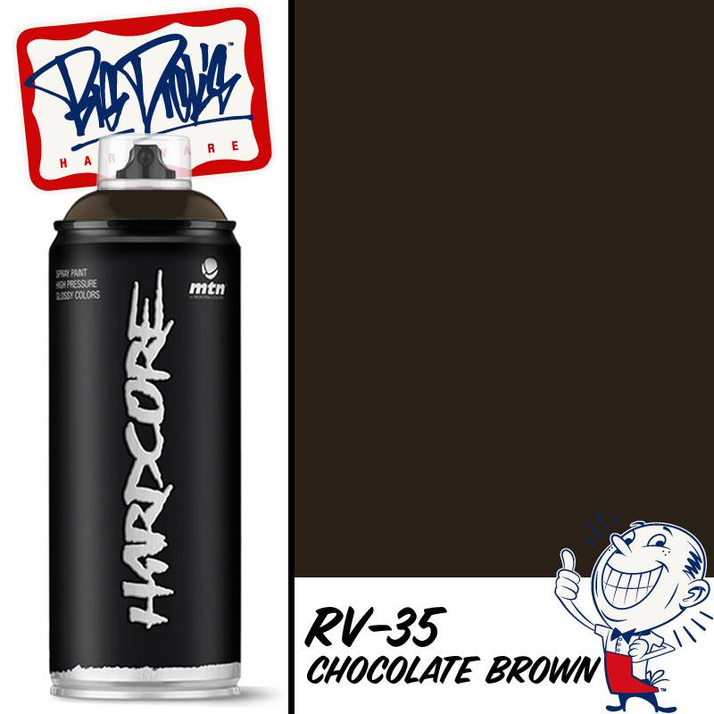 MTN Hardcore Spray Paint - Chocolate Brown RV-35