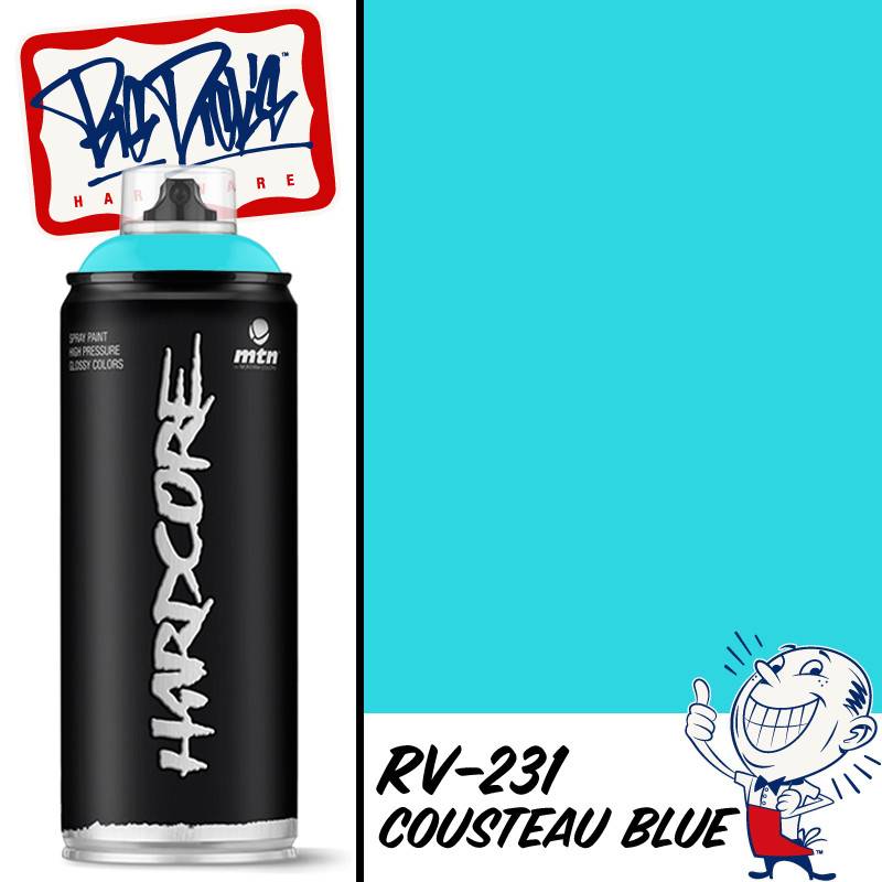 MTN Hardcore 2 Spray Paint - Cousteau Blue RV-231