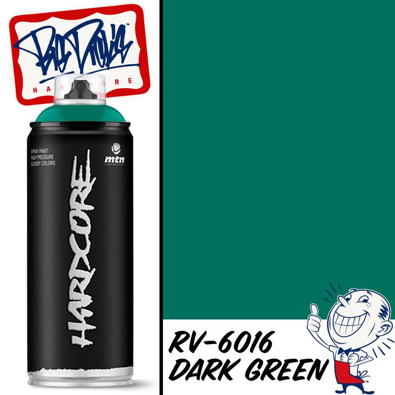 MTN Hardcore Spray Paint - Dark Green RV-6016