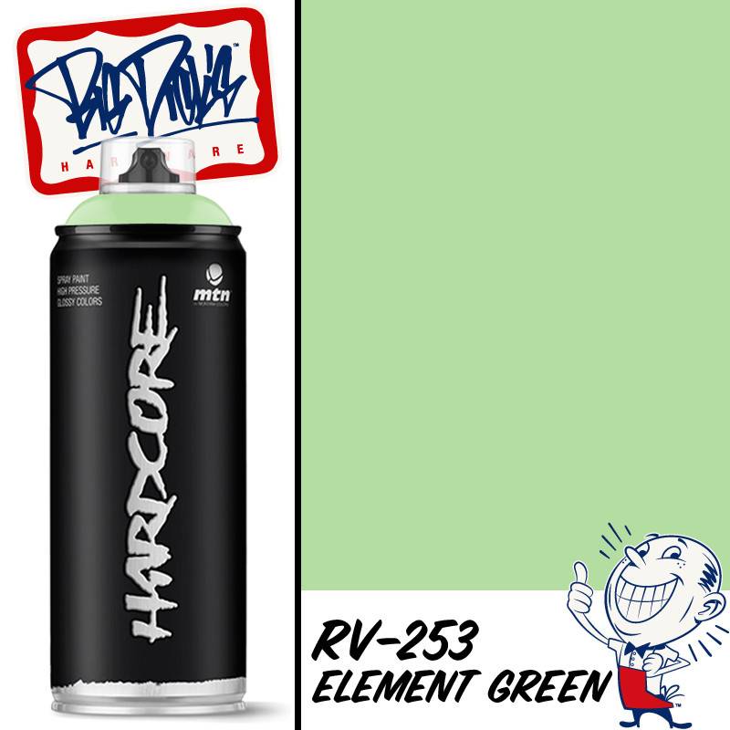 MTN Hardcore 2 Spray Paint - Element Green RV-253