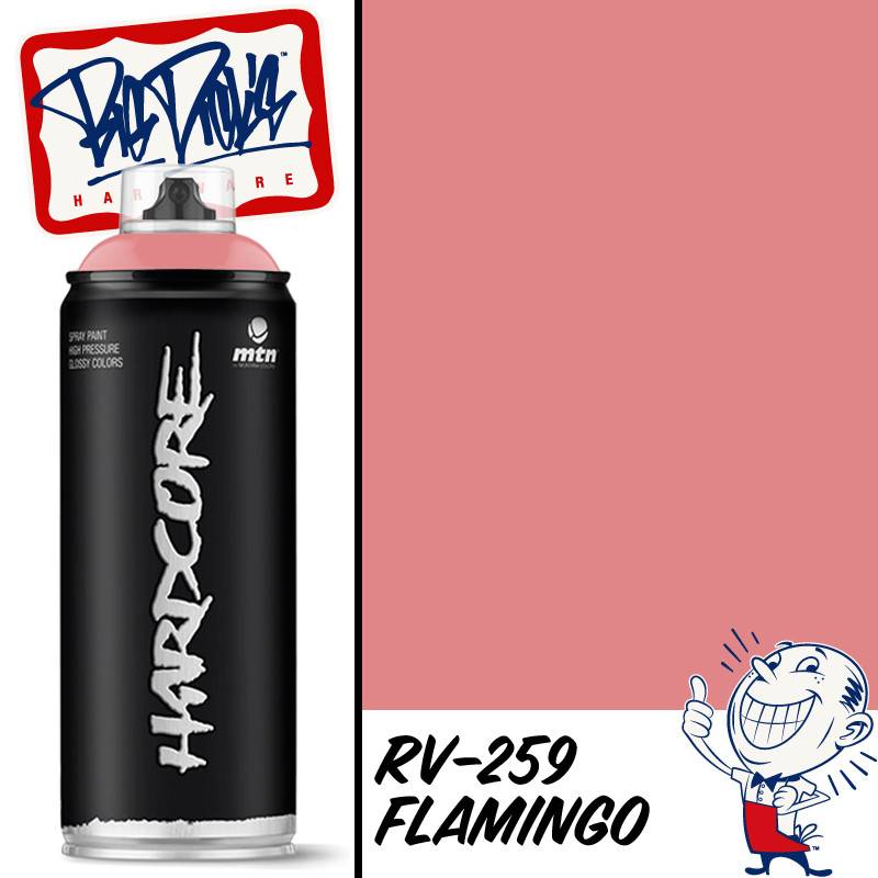 MTN Hardcore Spray Paint - Flamingo RV-259