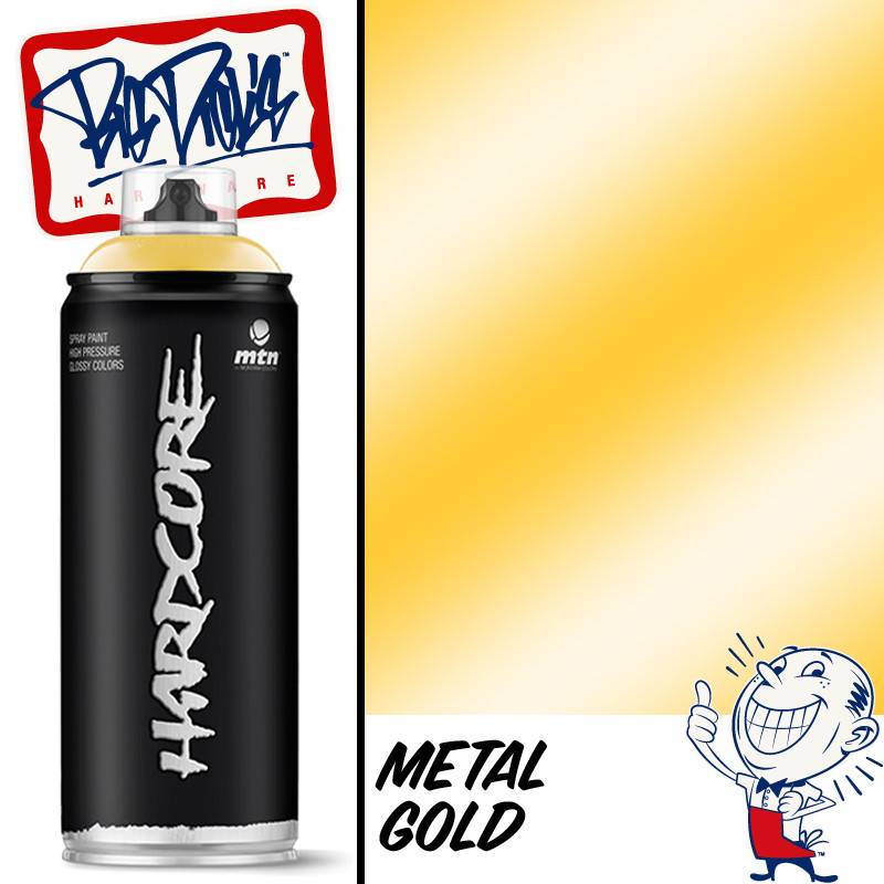 MTN Hardcore 2 Spray Paint - Gold