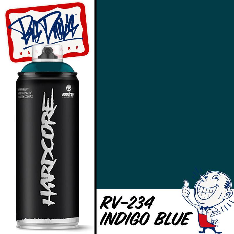 MTN Hardcore 2 Spray Paint - Indigo Blue RV-234