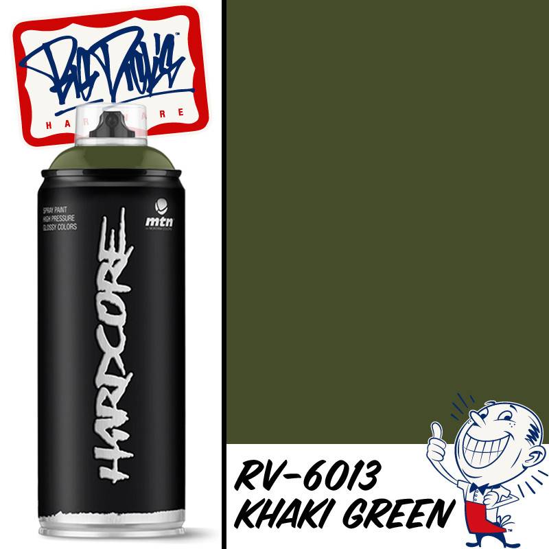MTN Hardcore Spray Paint - Khaki Green RV-6013