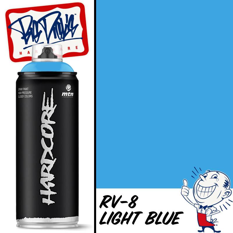MTN Hardcore 2 Spray Paint - Light Blue RV-8
