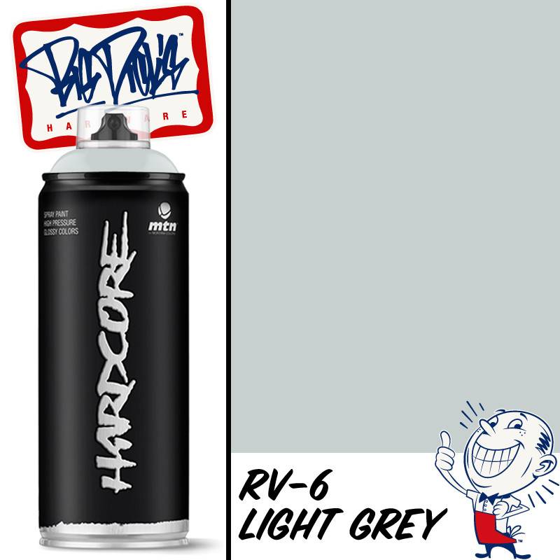 MTN Hardcore Spray Paint - Light Grey RV-6
