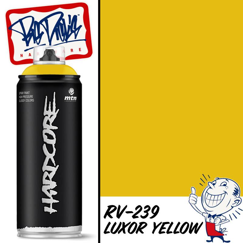MTN Hardcore 2 Spray Paint - Luxor Yellow RV-239