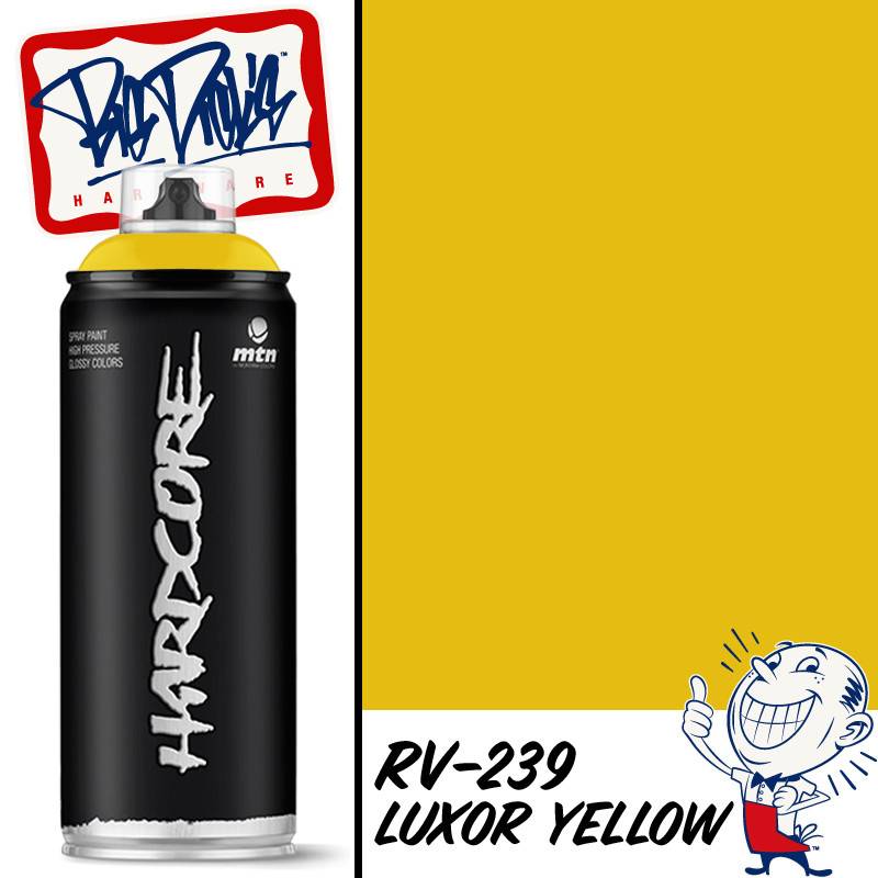MTN Hardcore Spray Paint - Luxor Yellow RV-239