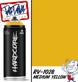 MTN Hardcore Spray Paint - Medium Yellow RV-1028