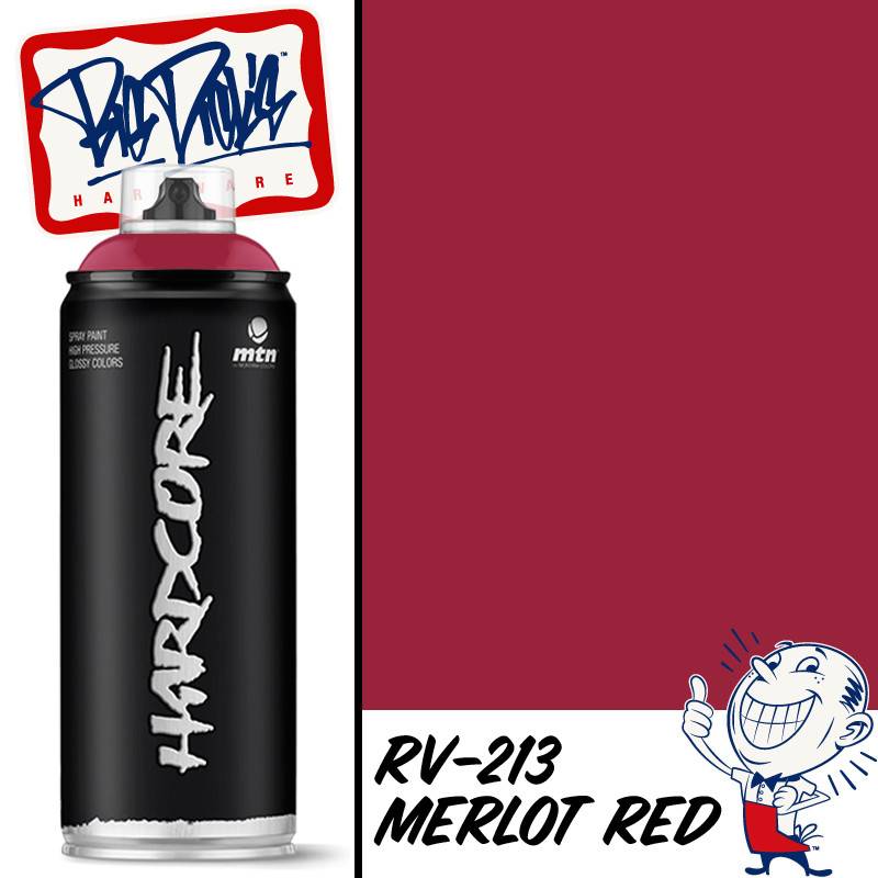 MTN Hardcore Spray Paint - Merlot Red RV-213