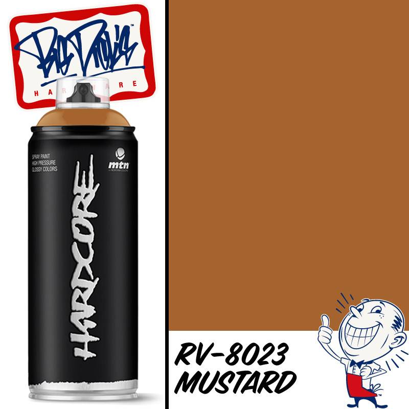 MTN Hardcore Spray Paint - Mustard RV-8023