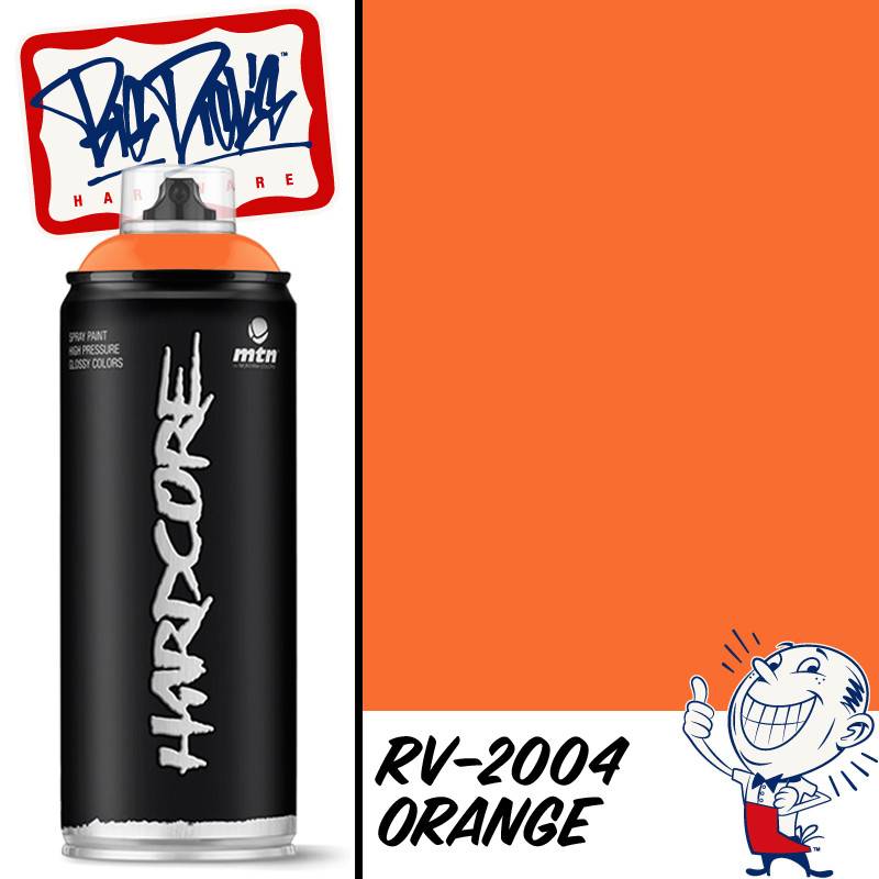 MTN Hardcore 2 Spray Paint - Orange RV-2004