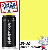 MTN Hardcore Spray Paint - Party Yellow RV-20