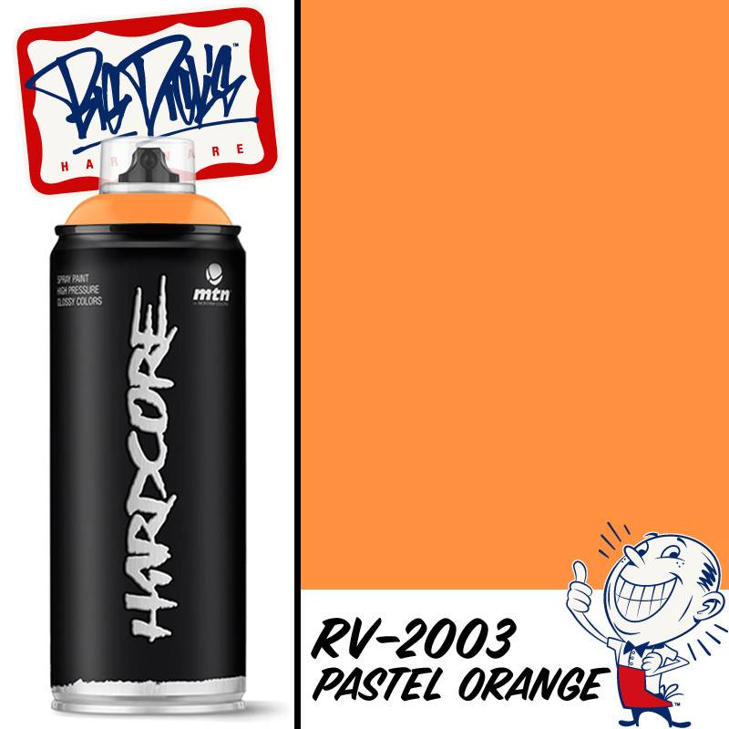 MTN Hardcore Spray Paint - Pastel Orange RV-2003