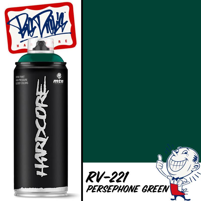 MTN Hardcore Spray Paint - Persephone Green RV-221