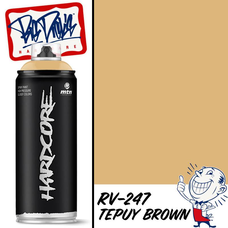 MTN Hardcore Spray Paint - Tepuy Brown RV-247