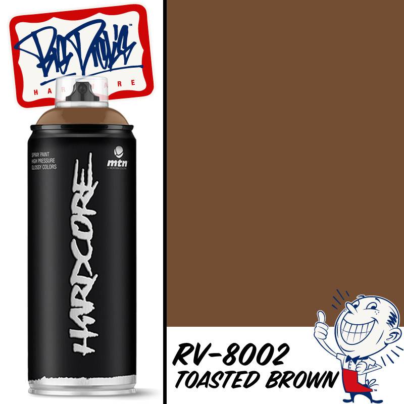 MTN Hardcore Spray Paint - Toasted Brown RV-8002