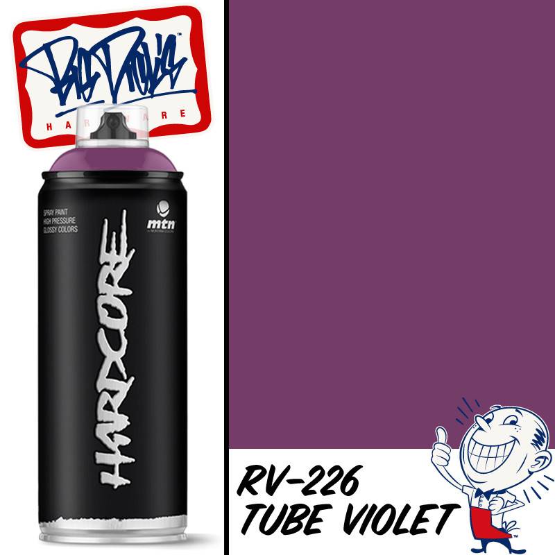 MTN Hardcore 2 Spray Paint - Tube Violet RV-226