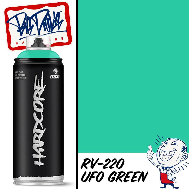 MTN Hardcore 2 Spray Paint - UFO Green RV-220