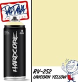 MTN Hardcore Spray Paint - Unicorn Yellow RV-252