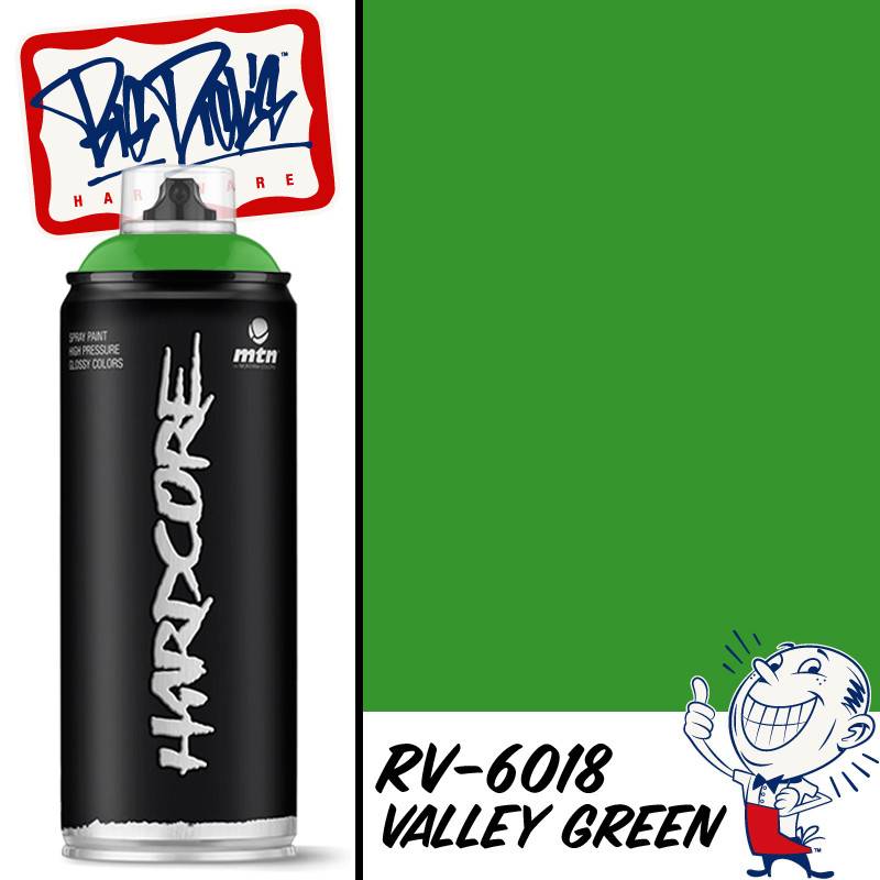 MTN Hardcore 2 Spray Paint - Valley Green RV-6018