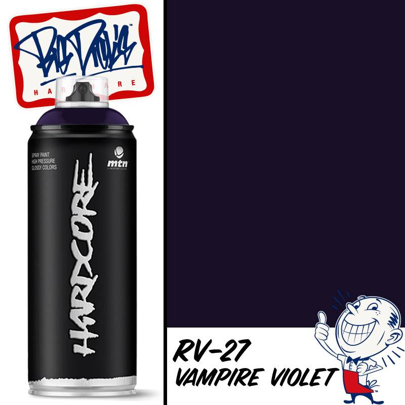 MTN Hardcore Spray Paint - Vampire Violet RV-27